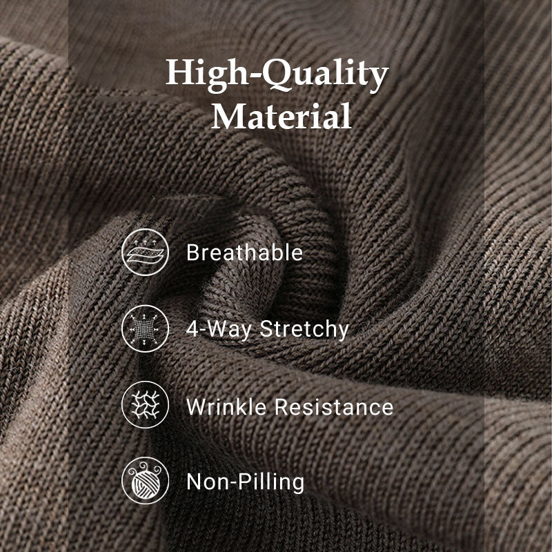 🔥Black Friday Promotion 50%OFF🔥Women's solid color Long Sleeve Jumper & Pleated Bottom Dress