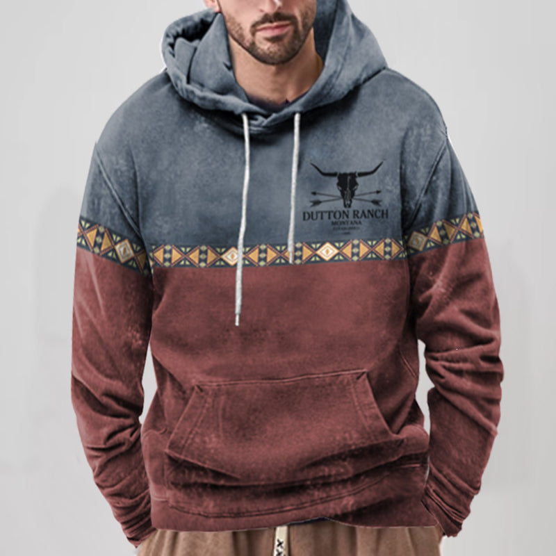 🔥Buy 2 Free shipping🔥Men's Printed Hooded Sweatshirt