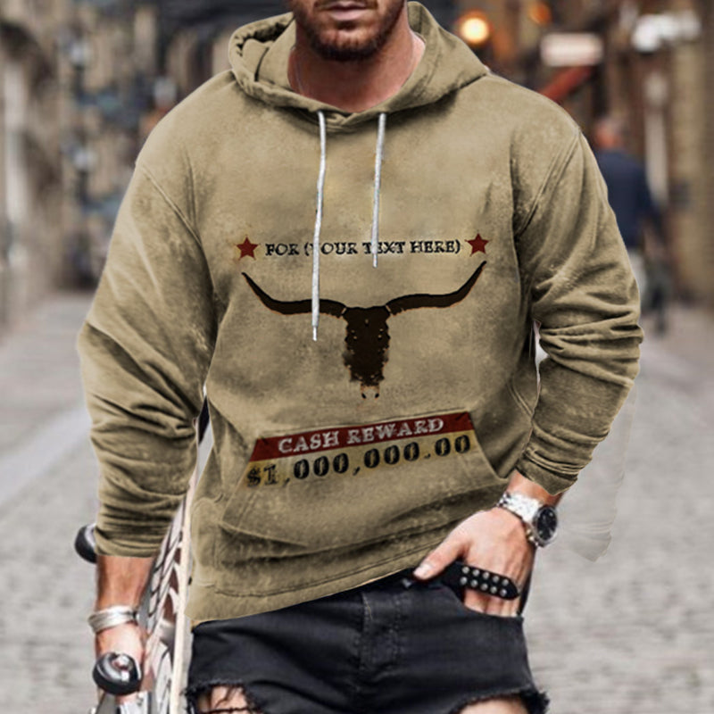 🔥Buy 2 Free shipping🔥Men's Printed Hooded Sweatshirt