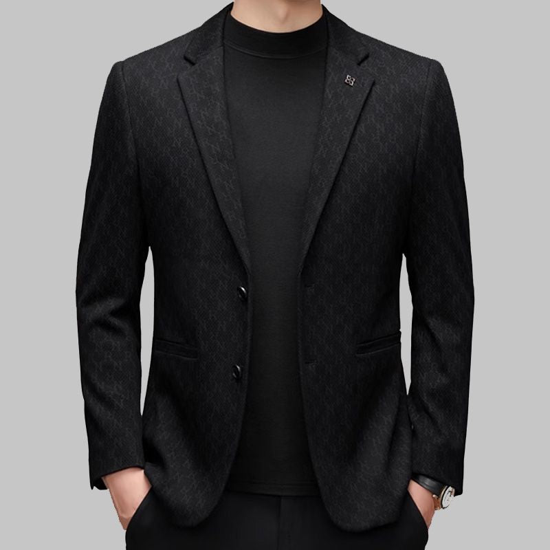 🔥High-end Series🔥Men's High-end Textured Casual Lapel Suit👔