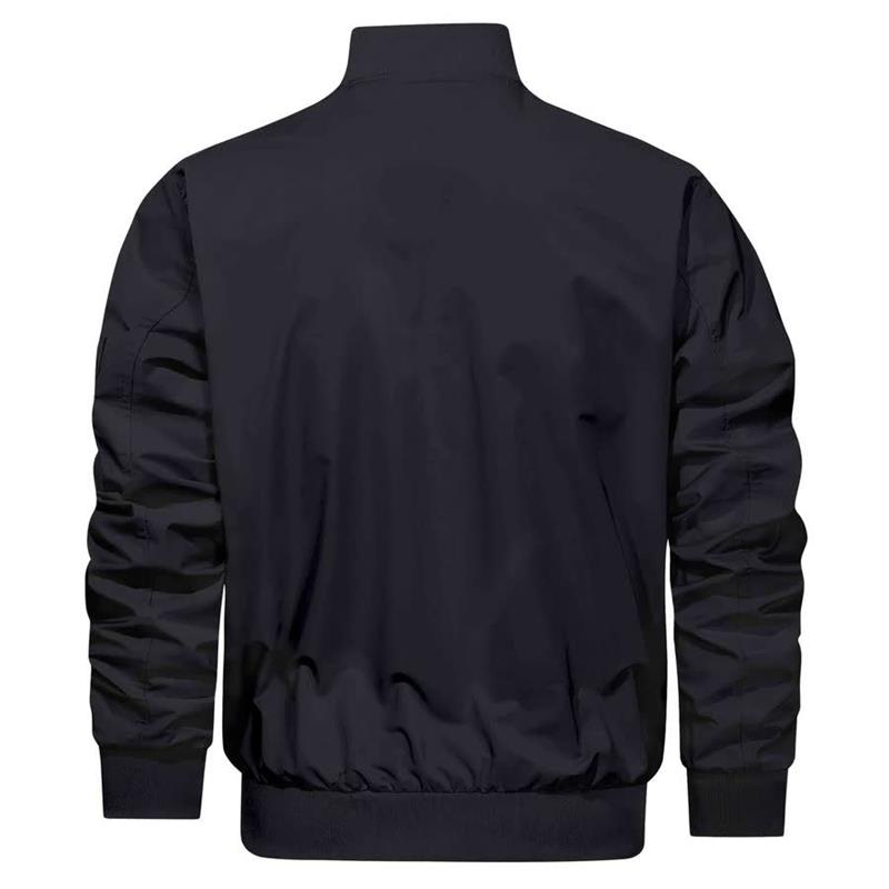 Men's Fashion Casual Solid Jacket