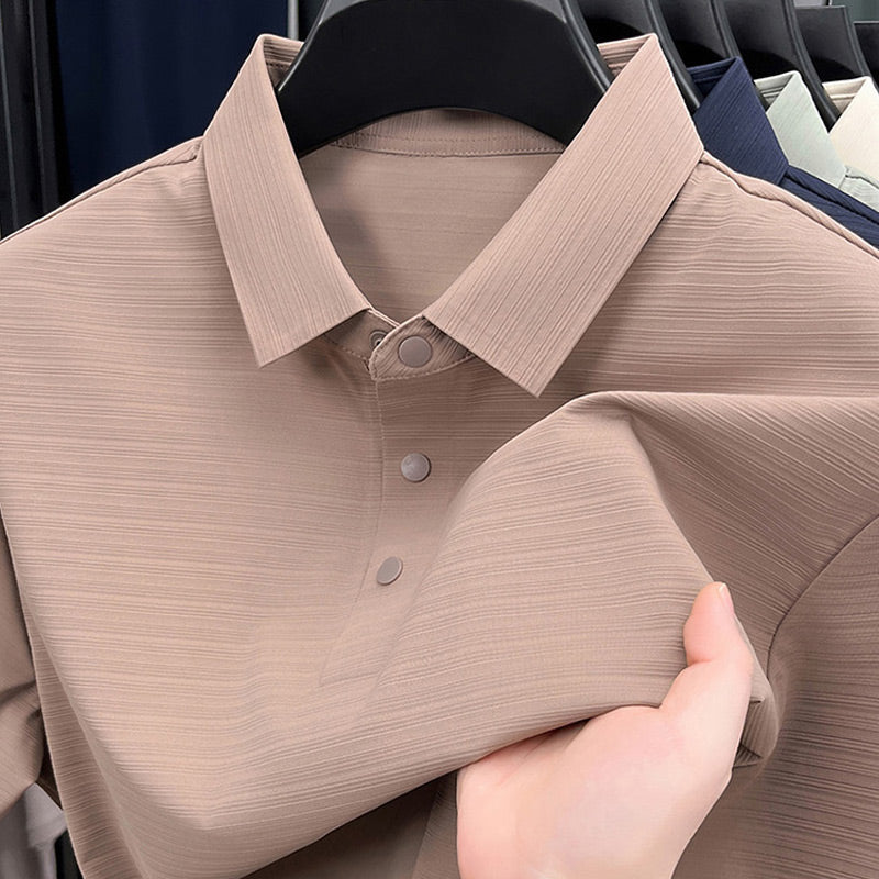 💯 Limited time 50% off! 👔Men's Breathable Stretch Golf Shirt(The more you buy, the higher the discount)