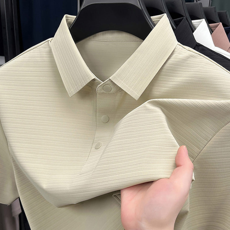 💯 Limited time 50% off! 👔Men's Breathable Stretch Golf Shirt(The more you buy, the higher the discount)