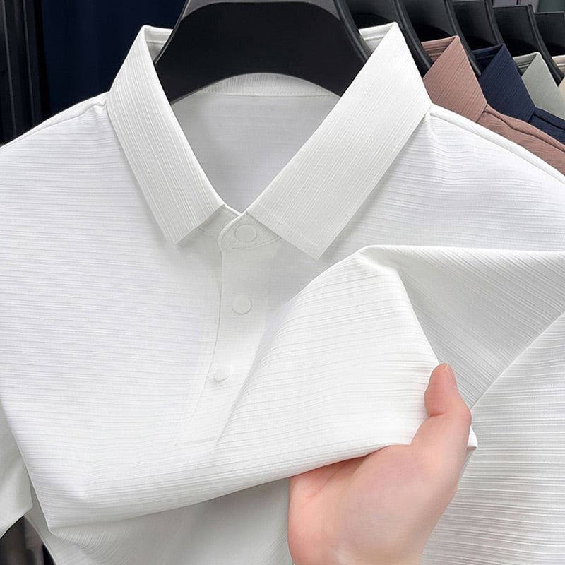 💯 Limited time 50% off! 👔Men's Breathable Stretch Golf Shirt(The more you buy, the higher the discount)