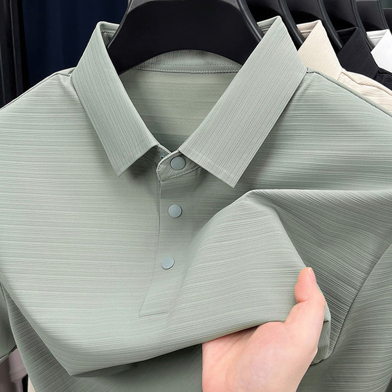 💯 Limited time 50% off! 👔Men's Breathable Stretch Golf Shirt(The more you buy, the higher the discount)