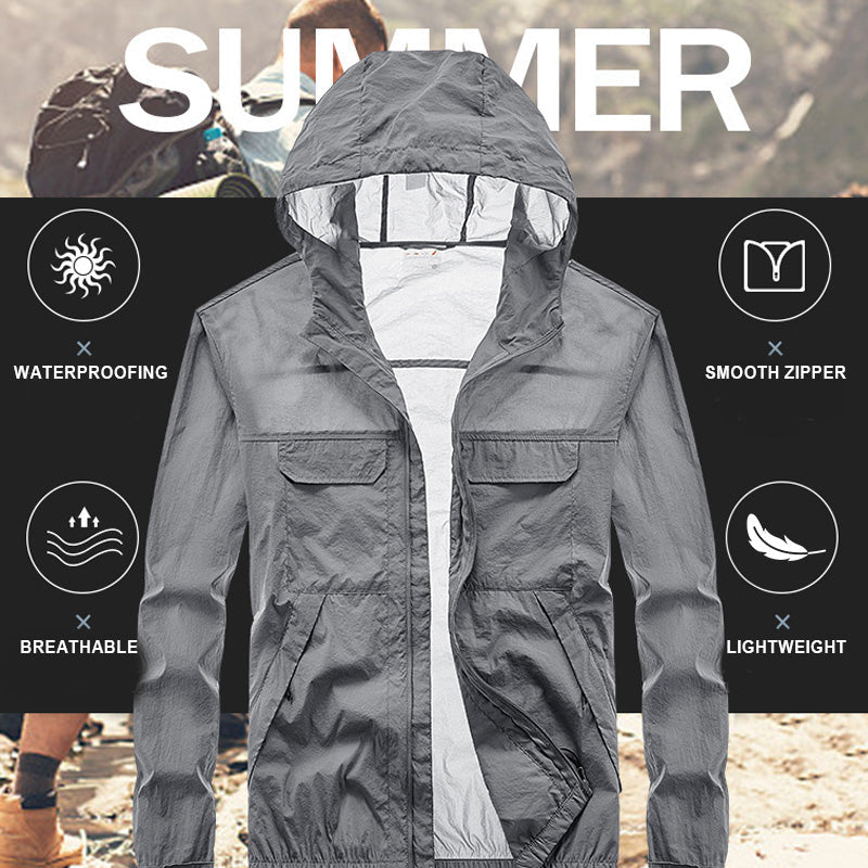 ⏳ Limited time 50% off! 💥Men's Lightweight Sun Protection Jacket(The more you buy, the higher the discount)