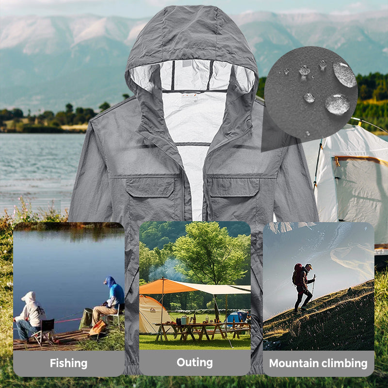 ⏳ Limited time 50% off! 💥Men's Lightweight Sun Protection Jacket(The more you buy, the higher the discount)