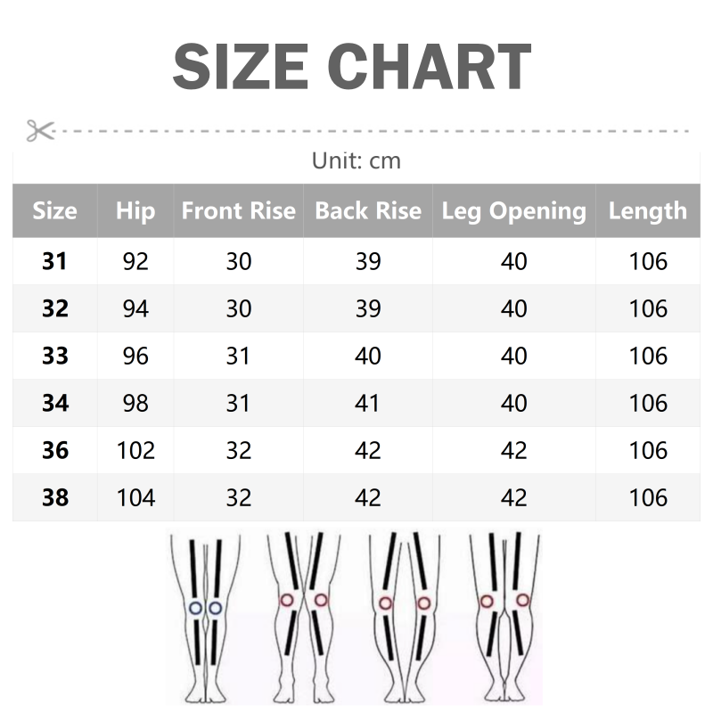 Men's Classic Comfortable High-Waist Straight-Cut Trousers