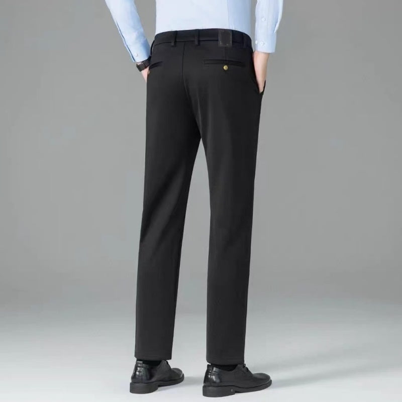 Men's High-Stretch Straight-Leg Pants