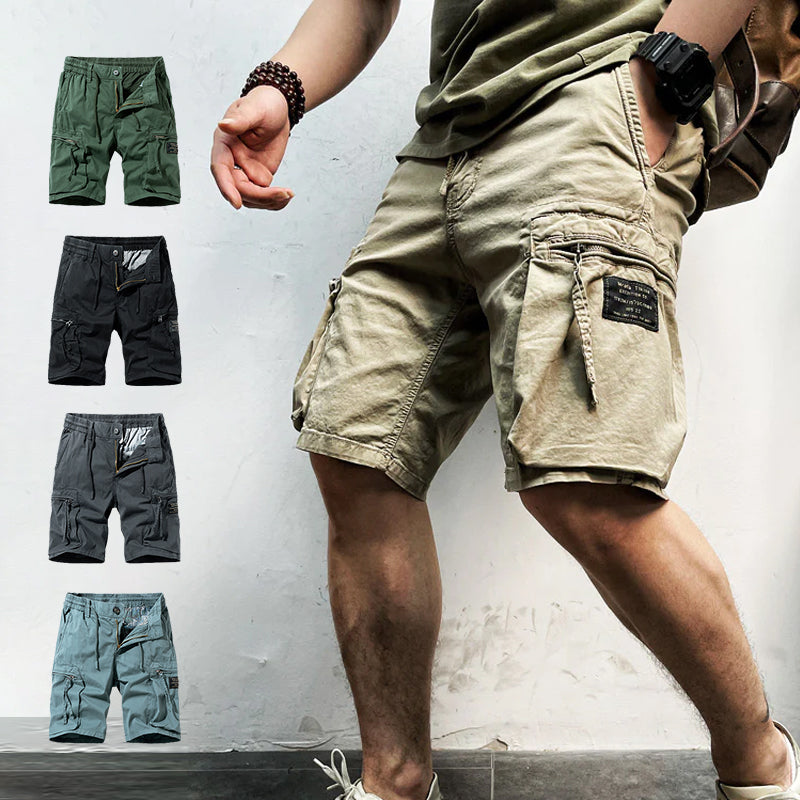 Men’s Oversized Shorts with Multiple Pocket