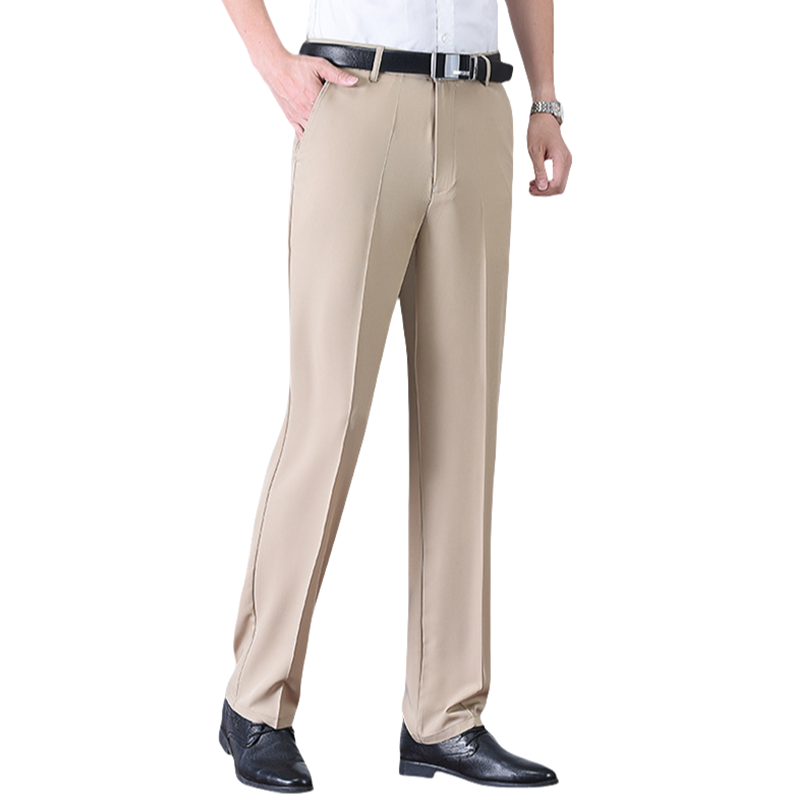 ❄️Summer Specials👖Men's Ice Silk Quick Dry Suit Pants