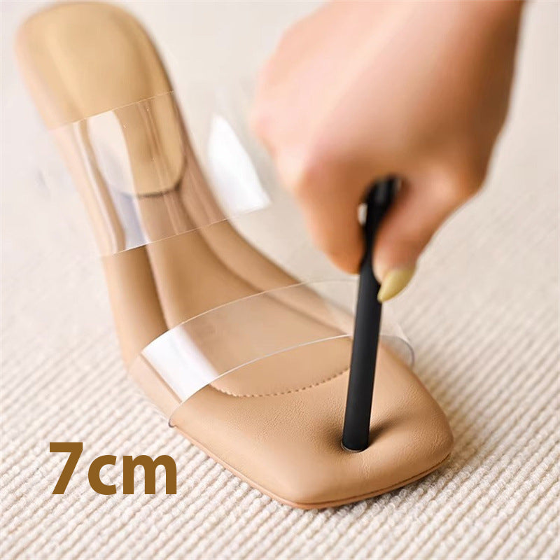 Women's Fashion Elegant Transparent High Heeled Sandals