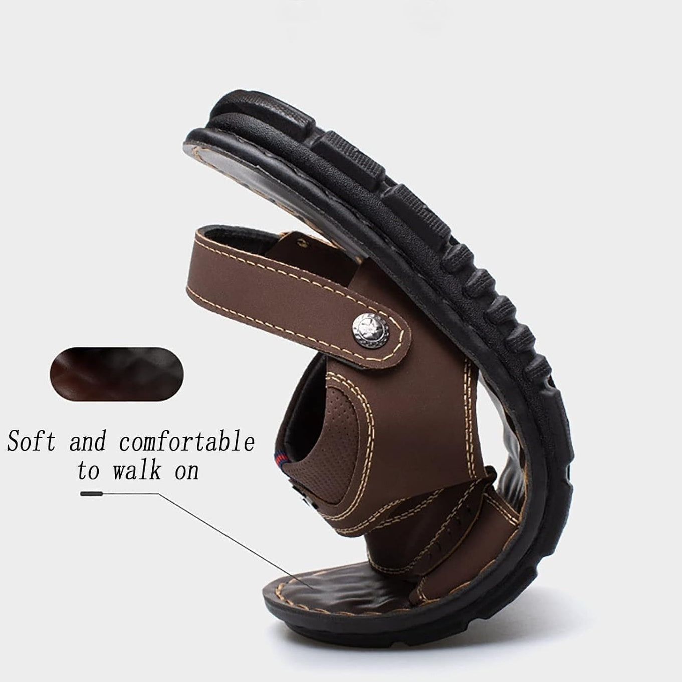 ✨Men's Summer Breathable Sandals with Adjustable Strap