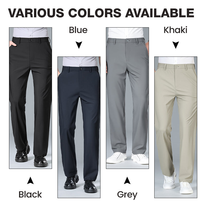 🔥Summer Explosion🎉Men's Summer Breathable Stretch Straight Leg Pants