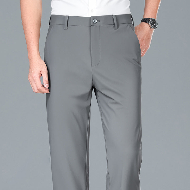🔥Summer Explosion🎉Men's Summer Breathable Stretch Straight Leg Pants