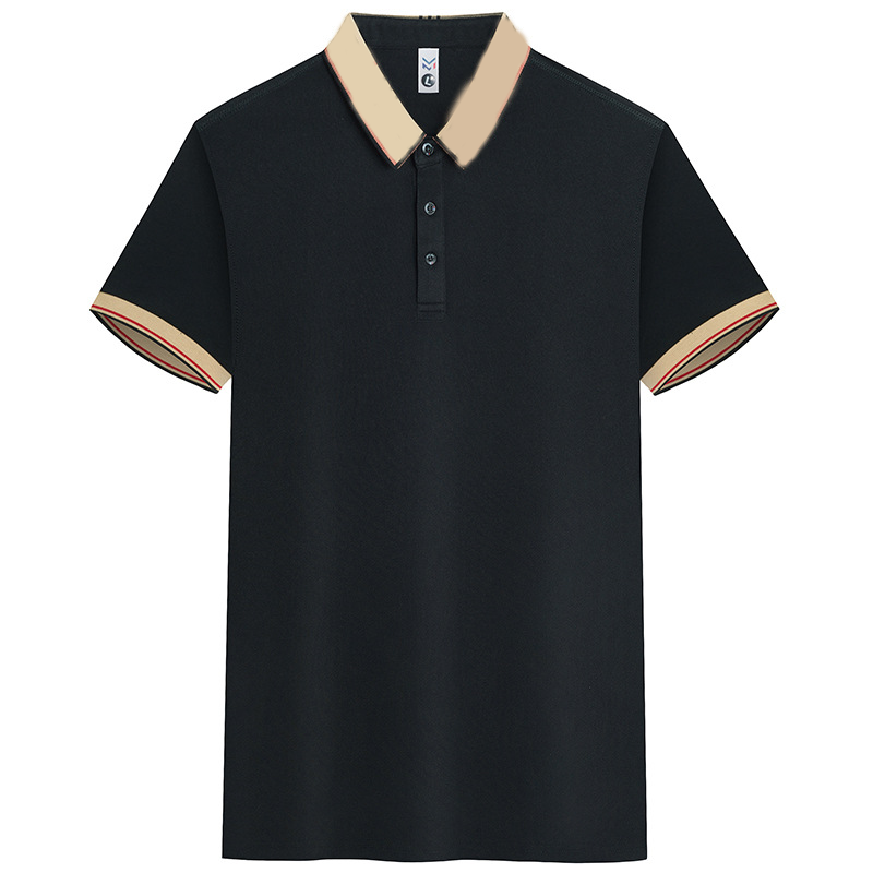 Men's Business Casual Short-Sleeve Collared Shirt