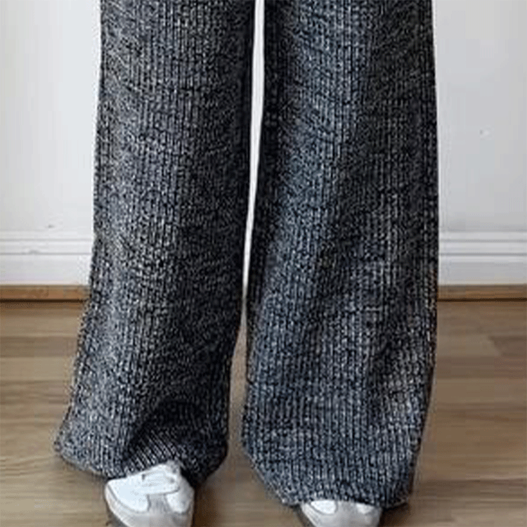 Women's Round Neck Button Down Sleeveless Vest & Pants Set