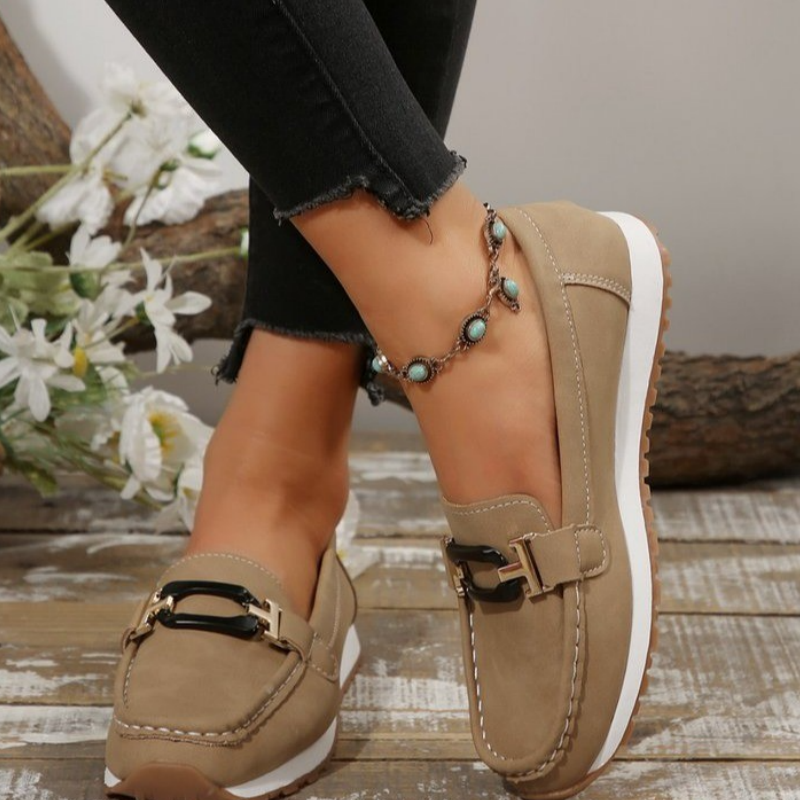 š„æCasualĀ Suede-likeĀ UpperĀ ThickĀ SoleĀ Loafers