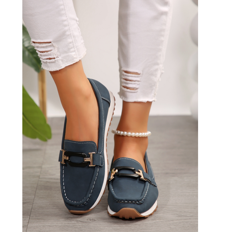 š„æCasualĀ Suede-likeĀ UpperĀ ThickĀ SoleĀ Loafers