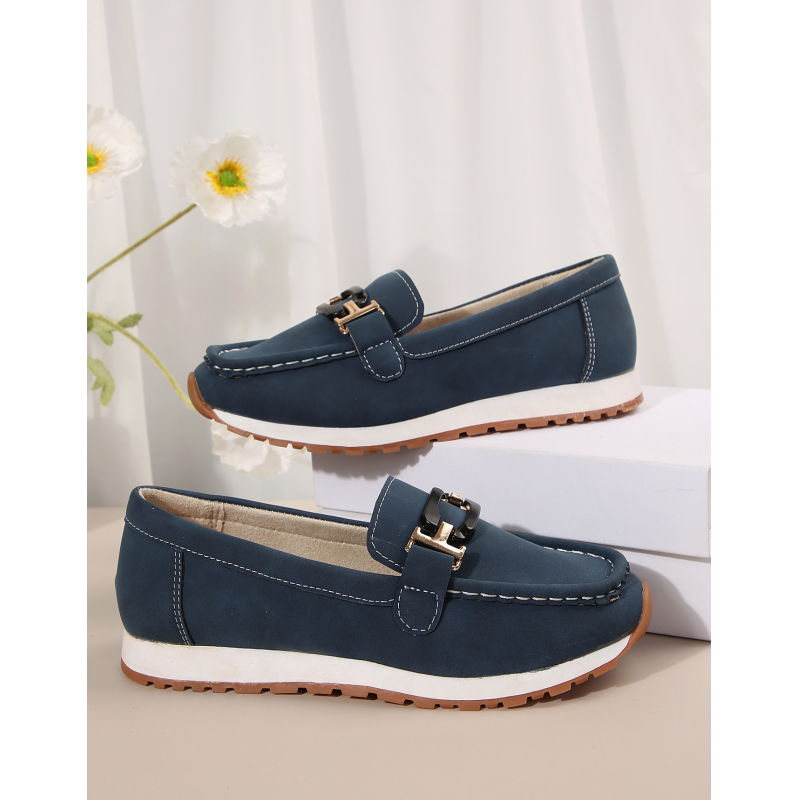 š„æCasualĀ Suede-likeĀ UpperĀ ThickĀ SoleĀ Loafers