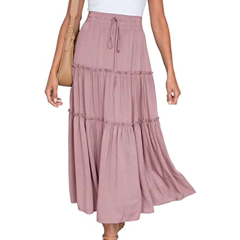 Boho Pleated Skirt