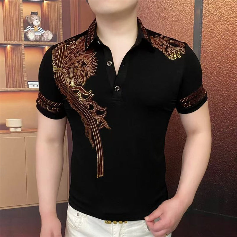 Men's Fashion Lapel 3-Button T-Shirt(50% OFF)