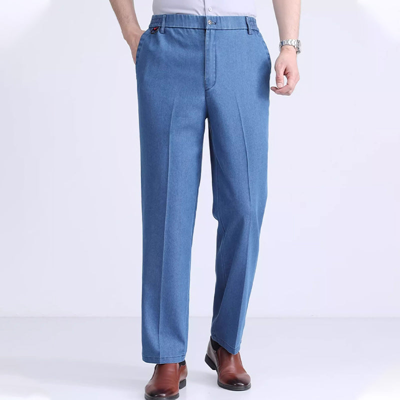 ✨New Arrival 60% Sale✨Men's Comfortable Stretchy Jeans with Elastic Waist