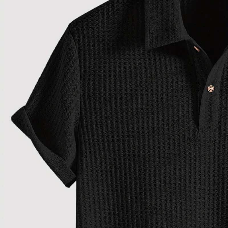 🌿Men's Knit Short Sleeve Shirt - Super Comfortable