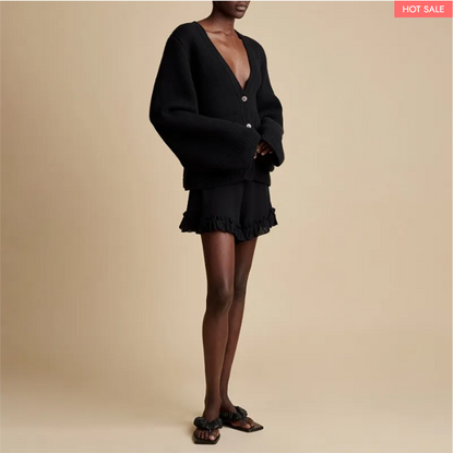 DEEP V-NECK CARDIGAN（?Buy 2 Automatic 10% Off & Free Shipping?）