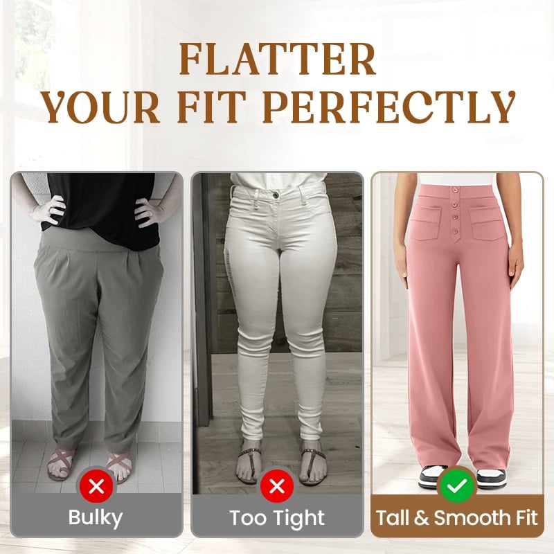 🔥BIG SALE💷Best Price🔥Women's Casual High Waist Stretch Pants