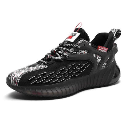Fish Scale Airflow Super Soft Sole Men's Casual Sports Shoes