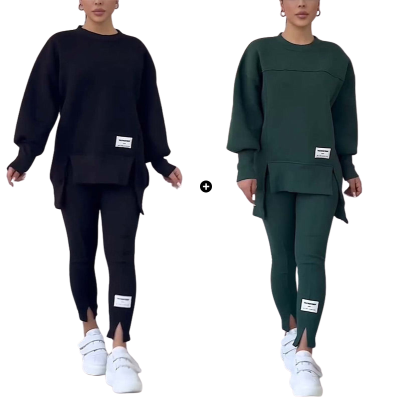 Women's Casual Sweatshirt Leggings Set