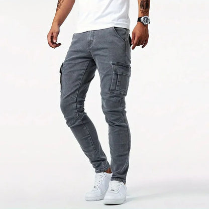 🎉Hot Sale 49% OFF🎉Cargo trousers in stretch denim