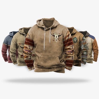 🔥Buy 2 Free shipping🔥Men's Printed Hooded Sweatshirt