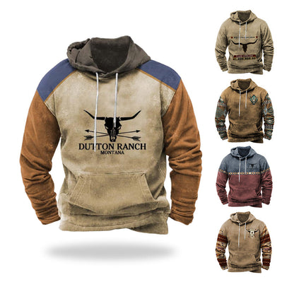 🔥Buy 2 Free shipping🔥Men's Printed Hooded Sweatshirt