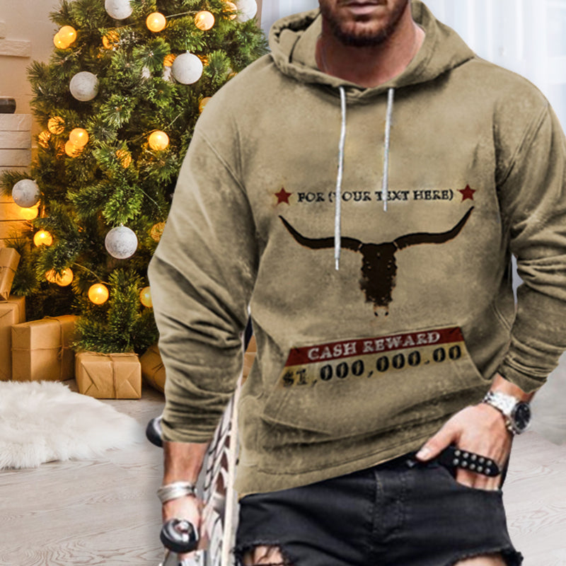 🔥Buy 2 Free shipping🔥Men's Printed Hooded Sweatshirt