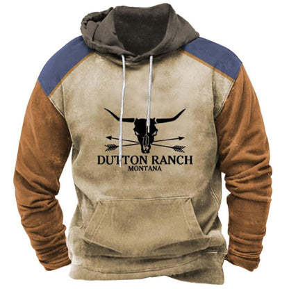 🔥Buy 2 Free shipping🔥Men's Printed Hooded Sweatshirt