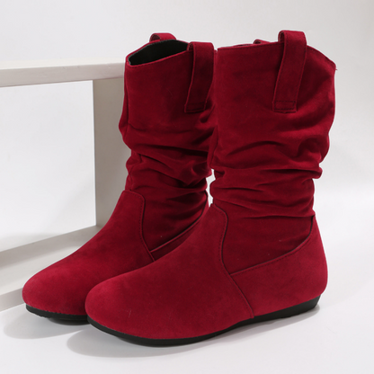 [Best Gift for Her] Fashion Comfy Round Toe Warm Winter Boots