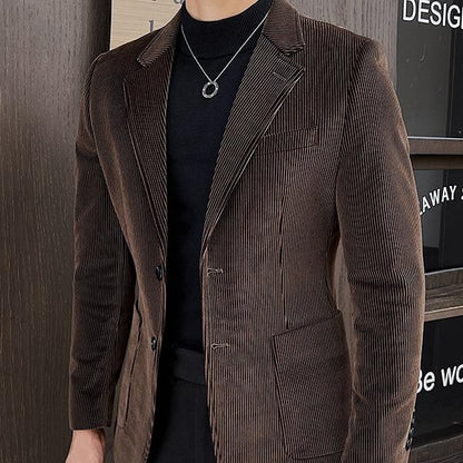 Corduroy Classic Casual Blazer for Men