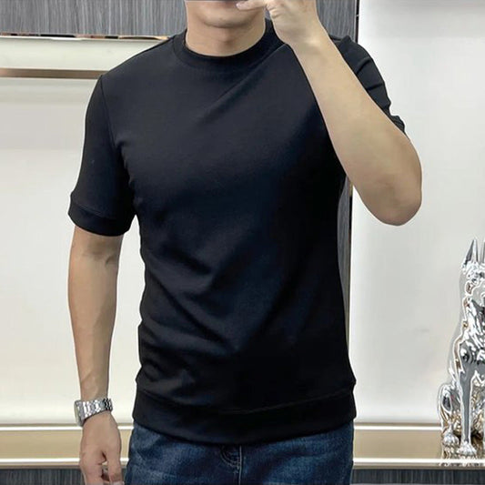 🎁Hot Sale 49% OFF⏳Men's Summer Simple Round-Neck Pure Cotton T-Shirt