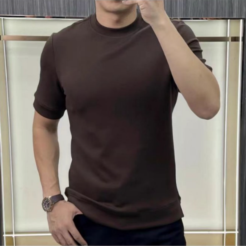 🎁Hot Sale 49% OFF⏳Men's Summer Simple Round-Neck Pure Cotton T-Shirt