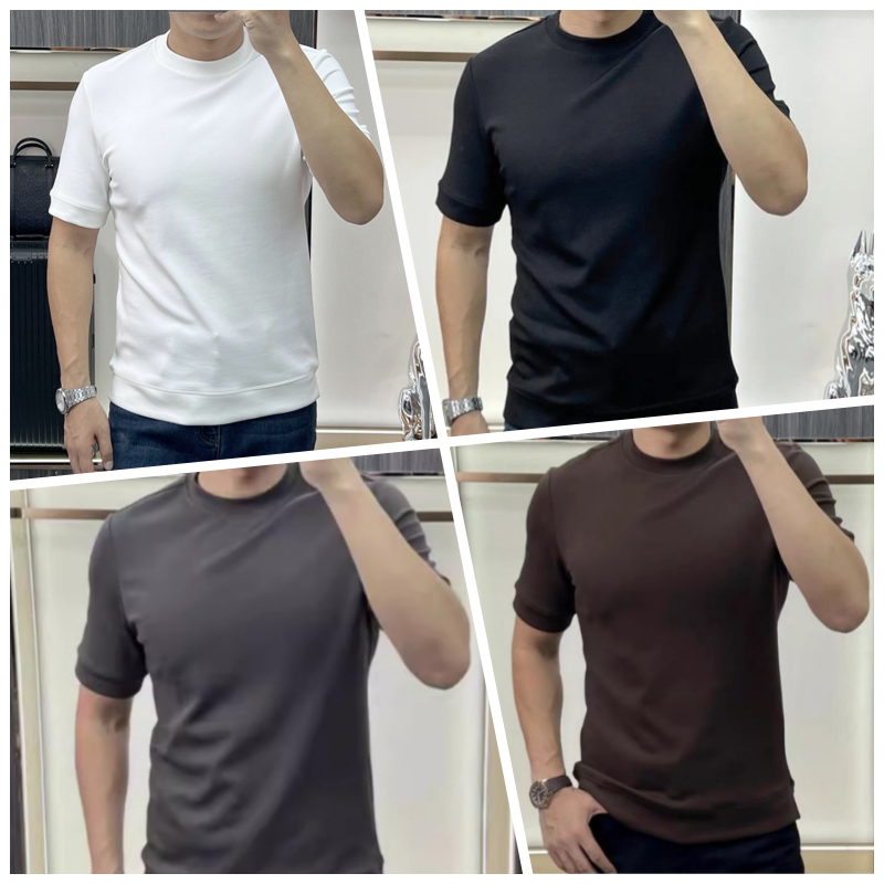 🎁Hot Sale 49% OFF⏳Men's Summer Simple Round-Neck Pure Cotton T-Shirt