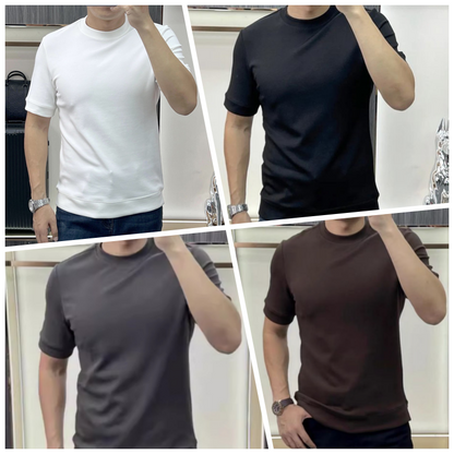 🎁Hot Sale 49% OFF⏳Men's Summer Simple Round-Neck Pure Cotton T-Shirt