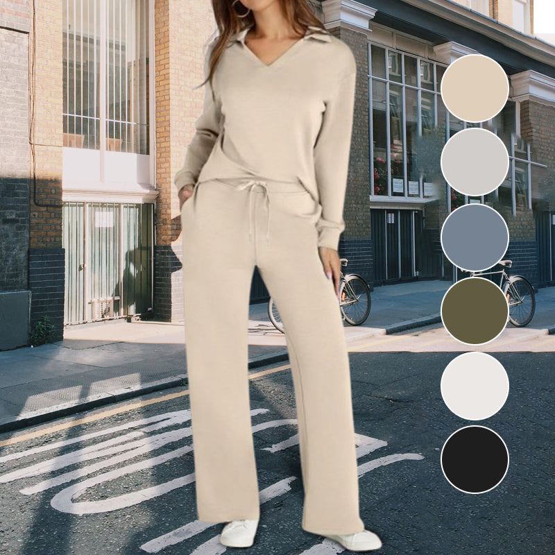 🎁Hot Sale 49% OFF⏳Women's 2 Piece Sets Outfits Casual Long Sleeve Sweatsuits Sets