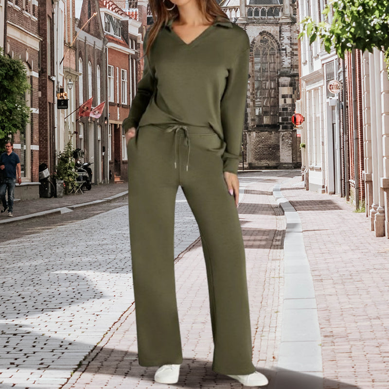 🎁Hot Sale 49% OFF⏳Women's 2 Piece Sets Outfits Casual Long Sleeve Sweatsuits Sets