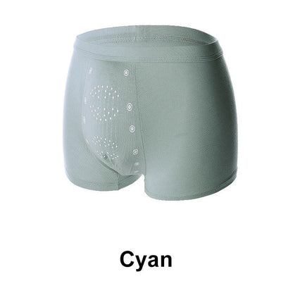 Negative Ion Graphene Seamless Breathable Modal Underwear for Men