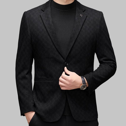 🔥High-end Series🔥Men's High-end Textured Casual Lapel Suit👔