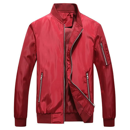 Men's Fashion Casual Solid Jacket
