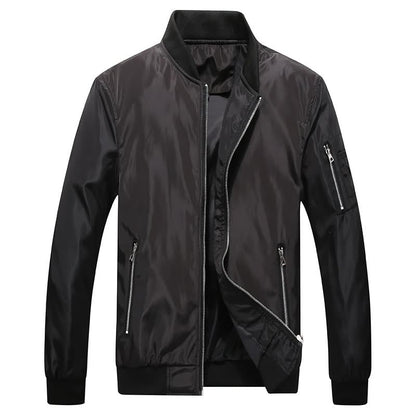 Men's Fashion Casual Solid Jacket