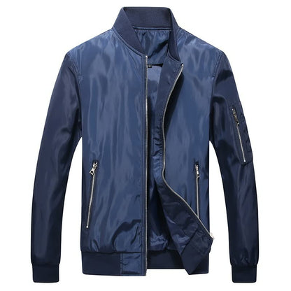 Men's Fashion Casual Solid Jacket